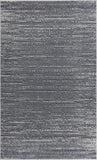 Unique Loom Oasis Calm Machine Made Abstract Rug Gray, Ivory 5' 0" x 8' 0"