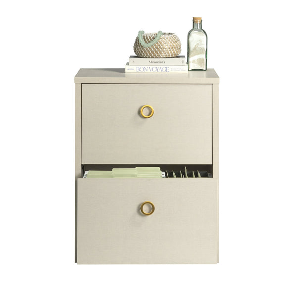 English Elm Lateral File Cabinet In Beige – Compact, Fully Assembled, Stylish Storage For Home Or Office Use B356P354474
