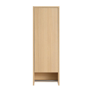 English Elm 12 Inch Wall Mounted Oak Storage Cabinet Soft Close Door for Bathroom or Study W1972P457945