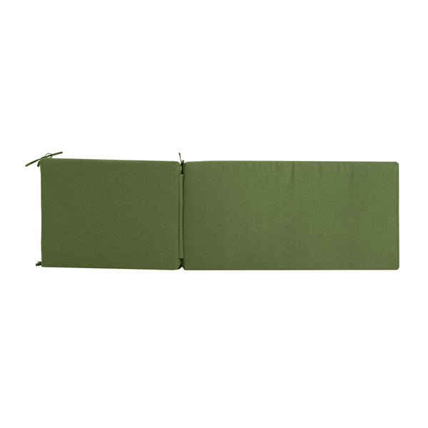 English Elm Christopher Knight Home® - Noah Outdoor Chaise Lounge Cushion - Vibrant Green, Weather-Resistant, Comfortable & Easy Care N775P291468G