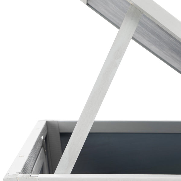 English Elm Small Spruce Wood Outdoor Rabbit Hutch Weatherproof Roof Ramp Access Pet Shelter W2181P356040