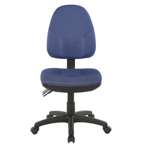 OSP Home Furnishings Dual Function Ergonomic Office Chair with Lumbar Support and Pneumatic Height Adjust 36420-296