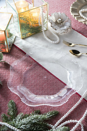 English Elm 8 Pack Plastic Charger Plates - Stylish, Durable Tableware For Events, Weddings & Everyday Dining W2078P285453