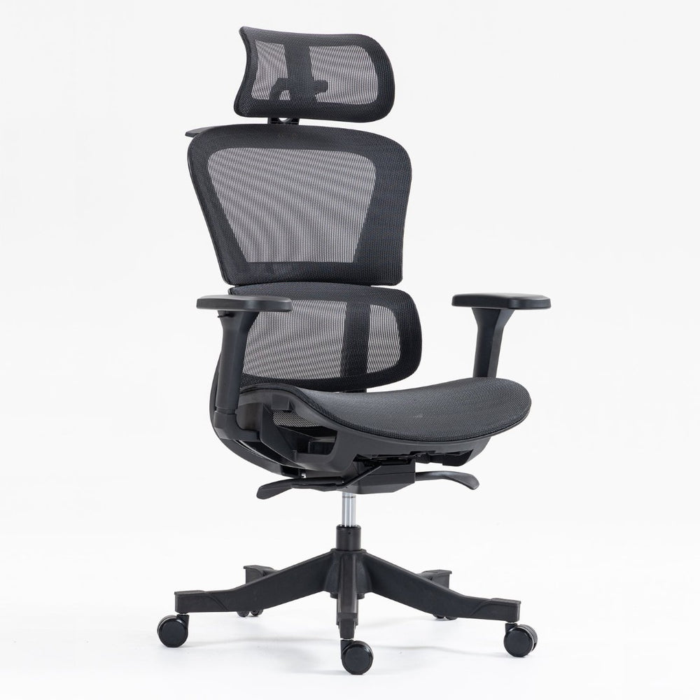 English Elm High Back Breathable Mesh Office Chair with Reclining Support and 3d Adjustable Arms W3326P330178