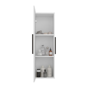 English Elm Vanguard Wall Mount Medicine Cabinet with Three Shelves for Bathroom Organization B070P490011