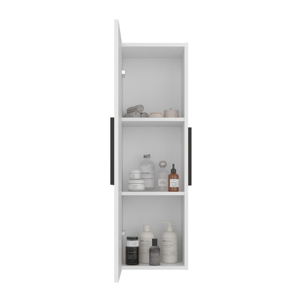 English Elm Vanguard Wall Mount Medicine Cabinet with Three Shelves for Bathroom Organization B070P490011