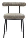 Kede Dining Chair - Set of 2 Green Tweed 110098 Zuo Modern