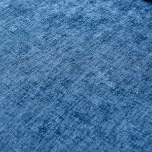 English Elm 111" L Shaped Cloud Sofa Plush Chenille Upholstered High Density Foam Apartment Living Room Blue W1669S00055