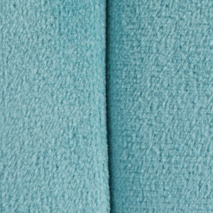 English Elm Braided Round 16" Ottoman In Ice Blue Velvet – Luxurious, Versatile Seating & Stylish Accent Piece B202P223701