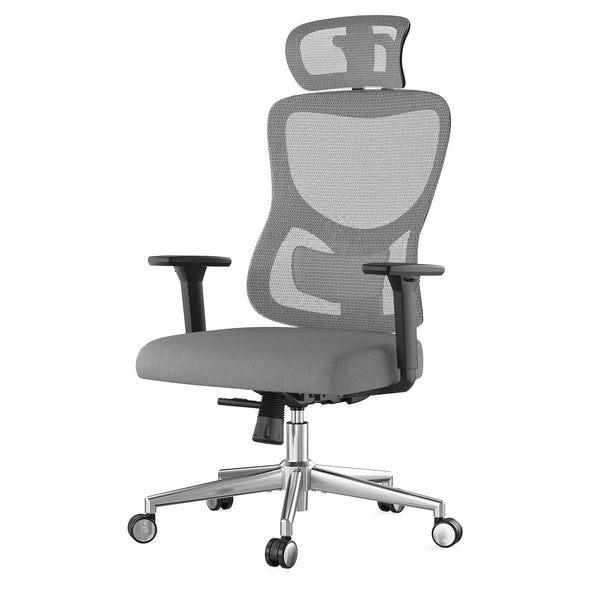 English Elm Ergonomic Office Chair – Adjustable Mesh Desk Chair With Lumbar Support, 3D Armrests & Headrest T3623P380844