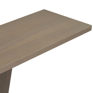 English Elm Christopher Knight Home® - Mirod Acacia Veneer Console Table with V-Base Pedestal, Slim Rectangular Design, 220 lb Capacity taupe N760P237962N