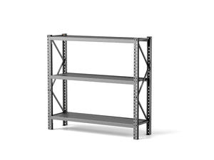 English Elm 3-tier Heavy Duty Industrial Steel Shelving Unit for Garage Warehouse Storage W1831P245637