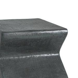 English Elm Christopher Knight Home® - MGO Rectangular Side Table Set of 2 – Durable MGO Outdoor Indoor Accent Stools, Weather-Resistant Patio Nesting End Tables Stone Gray N770P341384S