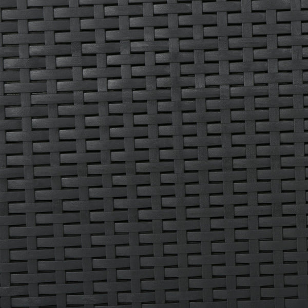 English Elm Christopher Knight Home® - 5 Seater Outdoor Wicker Chat Set with Waterproof Removable Cushions, Durable Polypropylene, Charcoal 61311.00