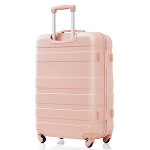 English Elm Luggage Sets 3 Piece Abs Hardshell Spinner Suitcase with Tsa Lock Lightweight Travel N726P203164S