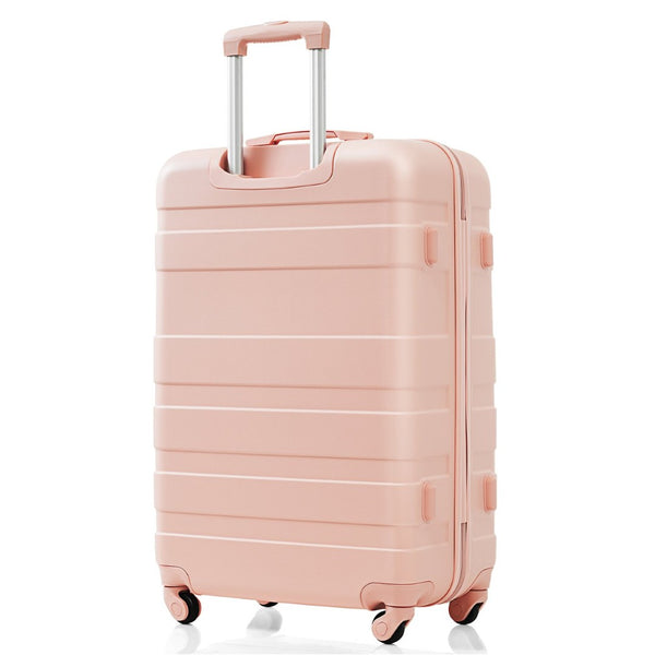 English Elm Luggage Sets 3 Piece Abs Hardshell Spinner Suitcase with Tsa Lock Lightweight Travel N726P203164S