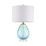 510 Design Borel  Ombre Glass Table Lamp UH153-0057 Blue