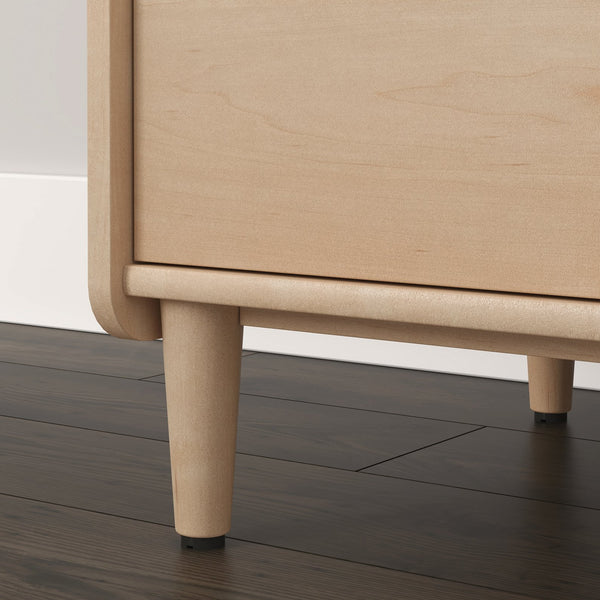 English Elm Credenza, Stylish Brown Storage For Tvs Up To 46" With Open Shelving And Concealed Compartments B356P367808