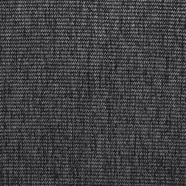 English Elm 1pc Modern Transitional Upholstered Crescent Arm Accent Chair with Rounded Track Arms and Metal Legs Black,Grey 35 L x 31.25 W x 29 H B011P306685