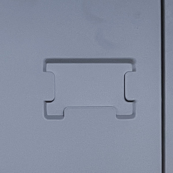 English Elm 15 Door 72"H Metal Lockers - Secure 15-Compartment Steel Storage Cabinet for Gym Office School Home T2398P282183