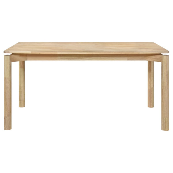 English Elm Perkins Sculptural Okume Veneer Dining Table with Tapered Legs for Family Gatherings White Washed B062P447981