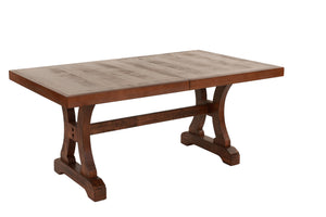 English Elm Oak Distressed 5pc Round Dining Set with Carved Cushioned Chairs and Server-Style Rustic Charm Oak 29 L x 29 W x 9 H B011S01668