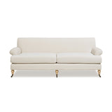 English Elm Alana 88" Lawson Two-Cushion Tightback Sofa, French Beige Performance Velvet