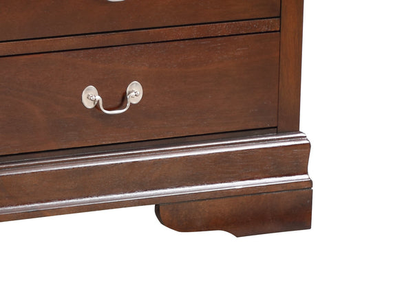 English Elm Louisphillipe G02125-D Dresser - Elegant Cappuccino Finish With Classic Carved Details & Quality Drawers B078107847