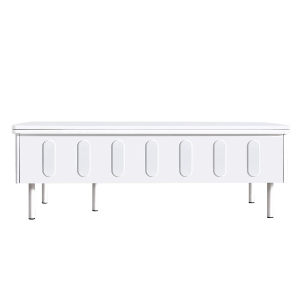 English Elm Vibe Haus Lift-Top Coffee Table With Hidden Storage, Modern Multi-Functional Design N724P292514K-GIGA