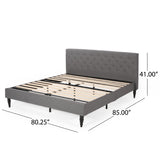 Christopher Knight Home® - Noble House - King Size Upholstery Bed