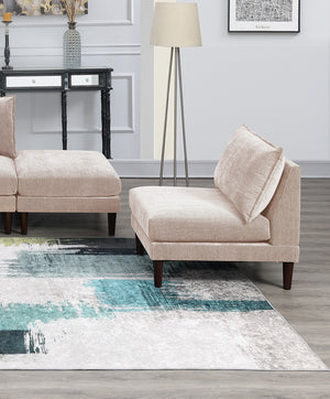 English Elm Beautiful Blush One Arm Chair Morgan Suede-Like Upholstery Plush Cushion Wood Legs Modern Luxury Seating 92 Pink 33 L x 27 W x 14 H B011P278578