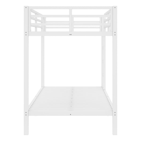 English Elm Twin Xl Kids Platform Bed Pine Wood Frame with Guardrails and Under Bed Storage W1580P383993