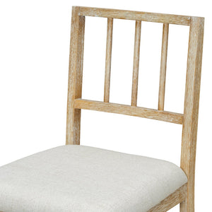 English Elm Trexm Farmhouse Dining Set Seats Six Oak Veneer Table Mixed Chairs Bench Included Beige,Natural Wood Wash ST000156AAE