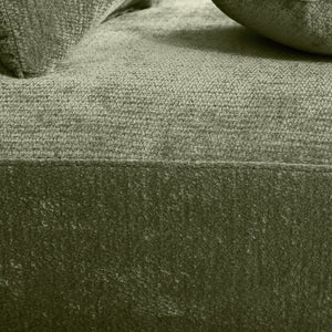 English Elm Christopher Knight Home® - 140" Modern Curved Sectional Sofa with Plush High-Density Sponge, Chaise, Fully Assembled Luxe Seating Green N767P277684F