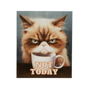 Madison Park Grumpy Cats Modern/Contemporary Not Today Canvas Wall Art MP95C-0329 Not Today/Multi