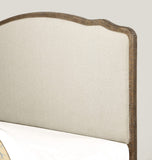 English Elm Wallace & Bay - Wallace & Bay  Ludin Brown Queen Upholstered Bed