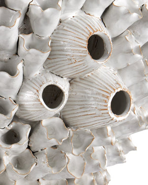 Currey & Company Manitapi Table Lamp - Handcrafted Ceramic Art With Coral-inspired Design & Unique Sea Elements White Ceramic 6000-1045-currey-company