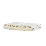 Intelligent Design Lillie Glam/Luxury Metallic Animal Printed Duvet Cover Set ID12-1868 Ivory/Gold