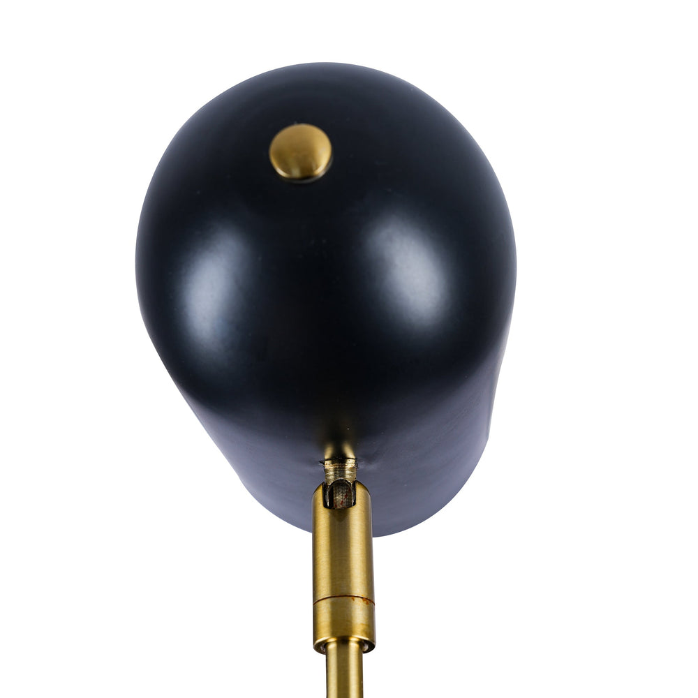 English Elm Ashcroft Furniture - High Quality Hotel Lumora Table Lamp - Elegant Black & White Design With Marble Base For Any Room B183P315117