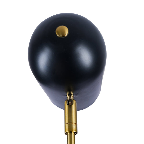 English Elm Ashcroft Furniture - High Quality Hotel Lumora Table Lamp - Elegant Black & White Design With Marble Base For Any Room B183P315117