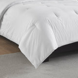 Madison Park Honeycomb Textured Casual Oversized Down Alternative Comforter MP10-8279 White