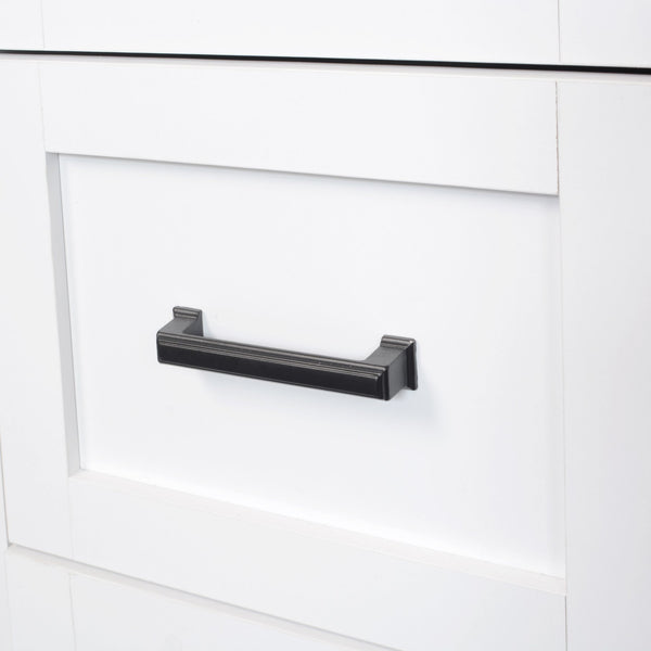 English Elm U-Can Modern Hall Tree Bench with 3 Shelves, Drawers & Hooks — 40.2" Organized Entryway Storage N724P264676K