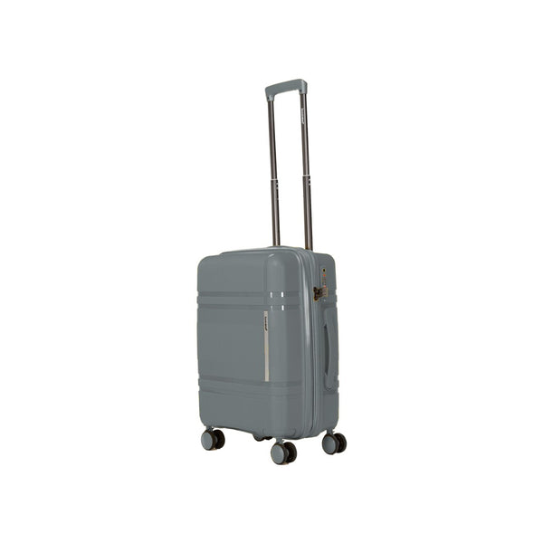 English Elm 6-piece Hard Shell Spinner Luggage Set Expandable Polypropylene with Combo Lock Grey T3292P328854