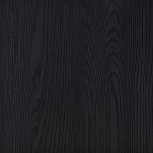 English Elm Geary Twin Bookcase Headboard Set with Nightstands Usb Charging Matte Finish Black B062S01695
