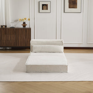 English Elm Compression Mahjong Sofa - Cozy Convertible Floor Bed With Memory Foam & Pillow For Versatile Living W3723P377148