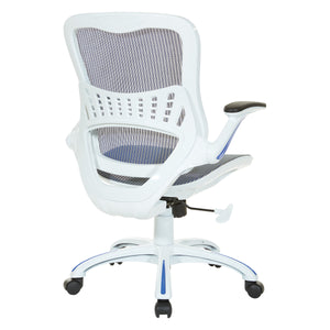 OSP Home Furnishings Riley Office Chair Blue