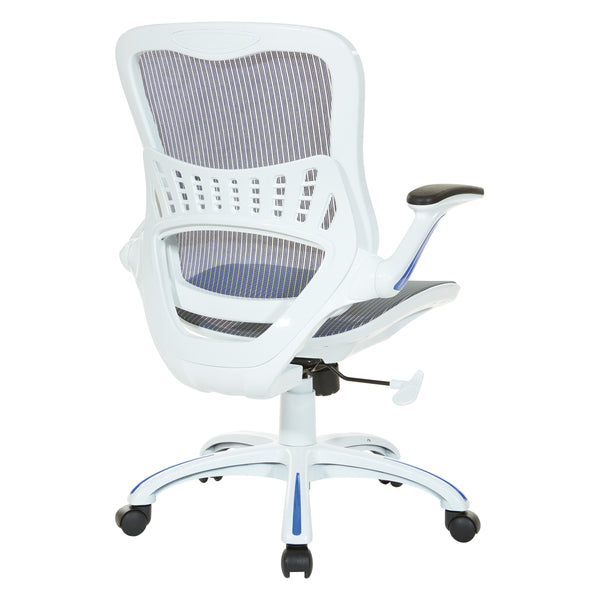 OSP Home Furnishings Riley Office Chair Blue