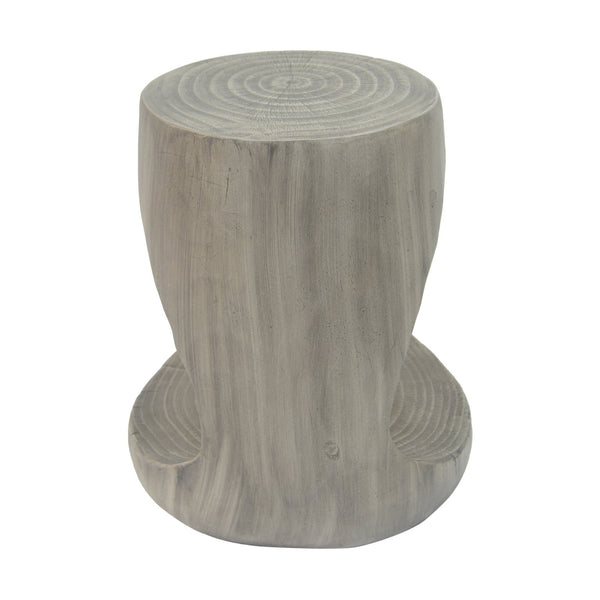 English Elm Christopher Knight Home® - MGO Hollow Side Table with Wood-Grain Texture, Durable Magnesium Oxide Build, Indoor/Outdoor Use Grey N770P212235G