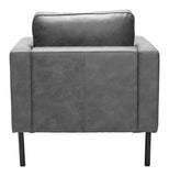 Decade Armchair Vintage Gray 109903 Zuo Modern