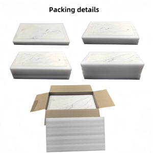 English Elm 12*24 Snow Mountain White Marble Tiles - Polished Natural Stone For Elegant Walls & Floors, 4 Pcs W1696P262331